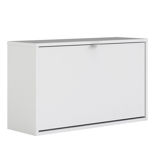 Shoes Shoe cabinet w. 1 tilting door and 2 layers