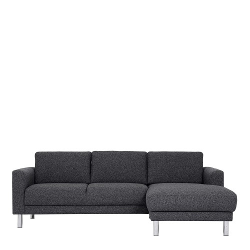 Cleveland Chaiselongue Sofa (RH) in Nova Antracit