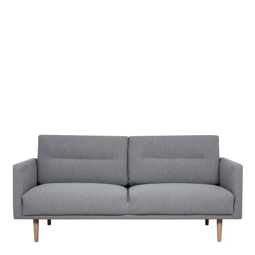 Larvik Chaiselongue Sofa (LH) - Antracit, Oak Legs