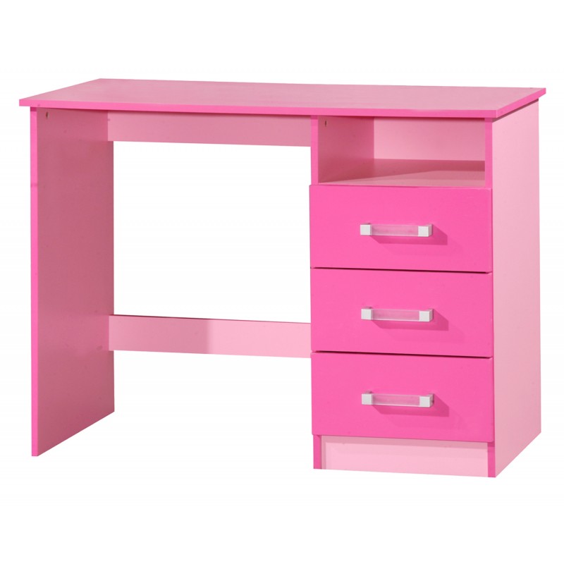 Marina Pink Gloss Two Tone Dressing Table