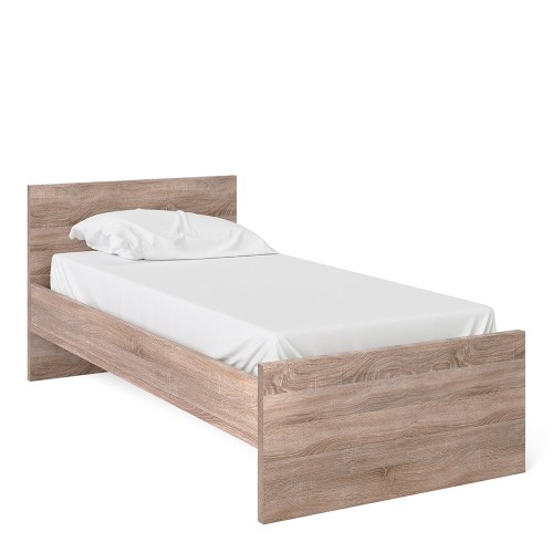 *Naia Single Bed 3ft (90 x 190) in Truffle Oak